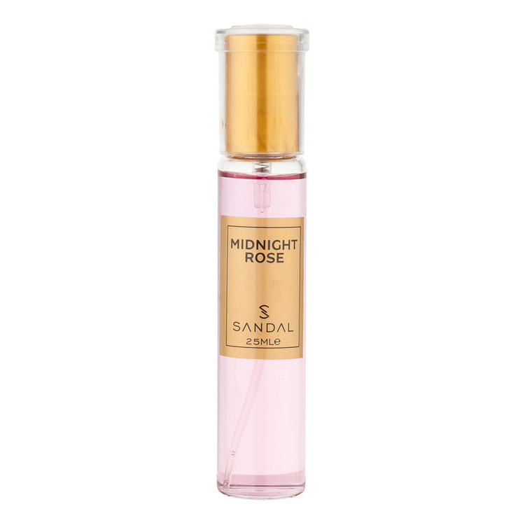 عطر جیبی زنانه صندل مدل MIDNIGHT ROSE ب حجم 25 میلیلیتر