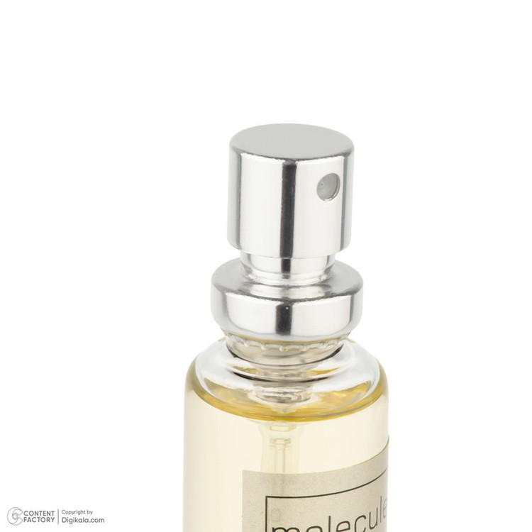 عطر جیبی مردانه صندل مدل مولکول با رایحه معتدل حجم ۲۵ میلیلیتر