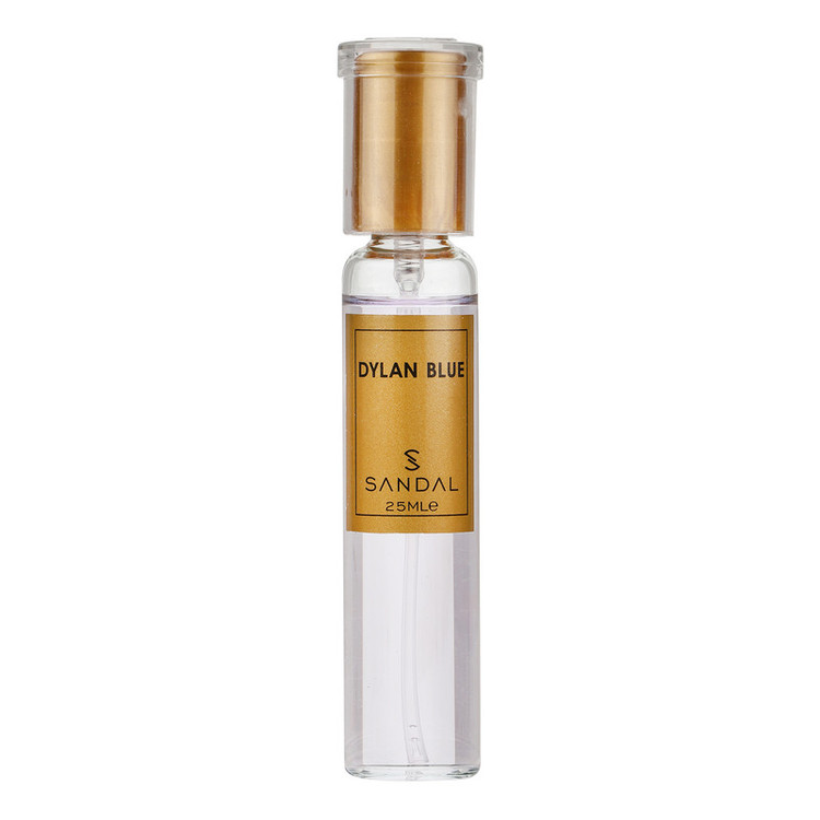 عطر جیبی زنانه صندل مدل Dylan blue با رایحه خنک حجم 25 میلیلیتر