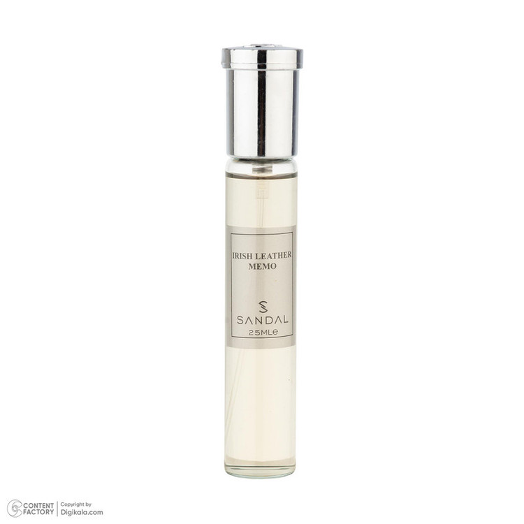 عطر جیبی مردانه صندل مدل ممو آیریش لدر با رایحه تلخ حجم ۲۵ میلیلیتر