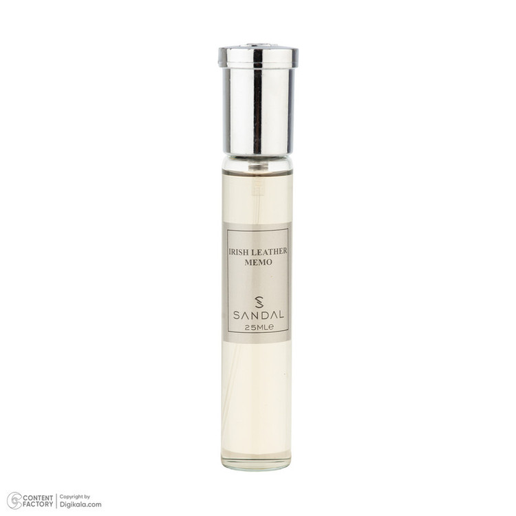 عطر جیبی مردانه صندل مدل ممو آیریش لدر با رایحه تلخ حجم ۲۵ میلیلیتر